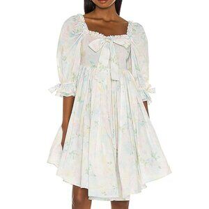 Selkie The Sweetcorn Shabby Chic Mini Dress S